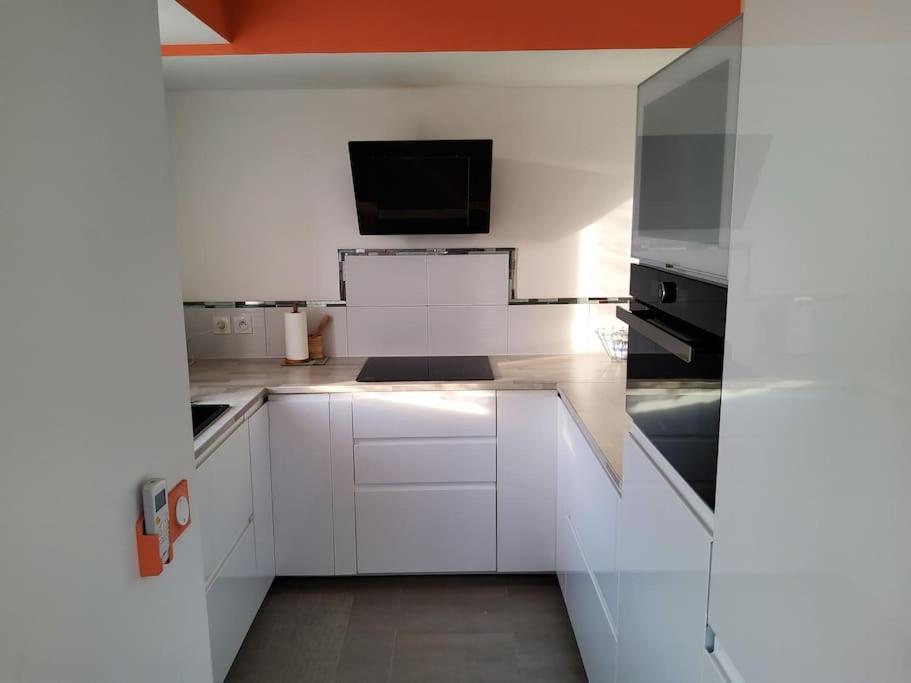 Magnifique Rooftop Duplex Climatise Familial, Aux Arceaux Montpellier Exterior foto